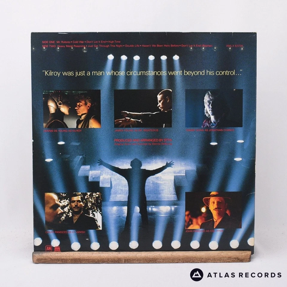 Styx Kilroy Was Here Gatefold LP Album Vinyl Record AMLX 63734 - EX/VG+ - Image 4 of 4