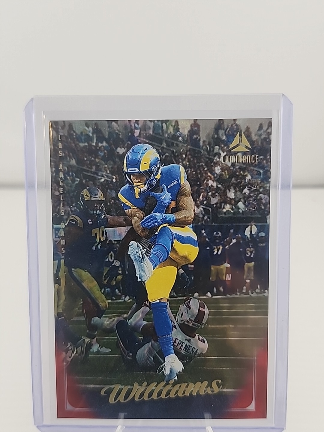 2025 Panini Luminance - Kyren Williams #58 Red /25 LA Rams 🐏