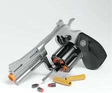 Toy Revolver Gun Soft Bullet Toy Gun, Shell Ejecting Toy Gun Pistol for Kids ...