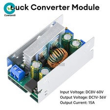 200W 15A DC-DC Adjustable Voltage Power Supply Buck Step Down Converter Module