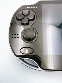 Sony PS Vita PCH-1000 PCH 1000 Console Crystal Black in Box w/16GB - Excellent