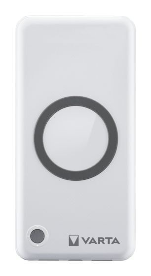 Varta Wireless 10000 Mah Powerbank Usb Typ-C Kabelloses Laden Weiß-image