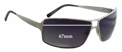 SFx Replacement Sunglass Lenses fits Salvatore Ferragamo 1098 - 67mm Wide