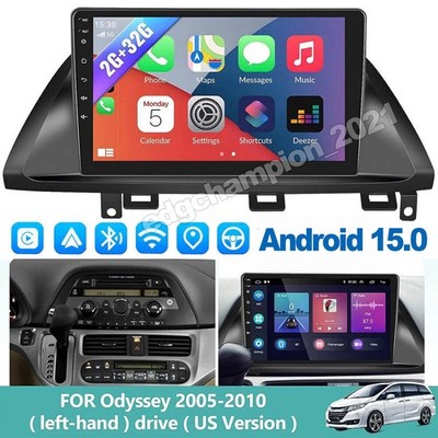 Carplay For Honda Odyssey 2005-2010 Android15 Car Stereo Radio GPS Navi WIFI RDS
