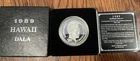 1959 - 1989 King Kamehameha Hawaiian Mint Hawaii 1oz 999 FINE Silver round