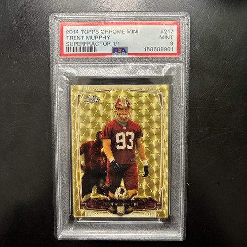 2014 Topps Chrome Mini - Trent Murphy #217 Superfractor 1/1