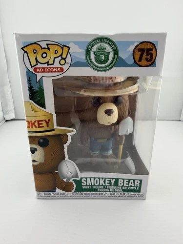 Funko Pop! Vinyl Ad Icons Smokey Bear #75 Figure 2019 DRM191121