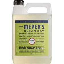 Mrs. Meyer's Clean Day 48 Oz. Lemon Verbena Liquid Dish Soap Refill 11181 Mrs.