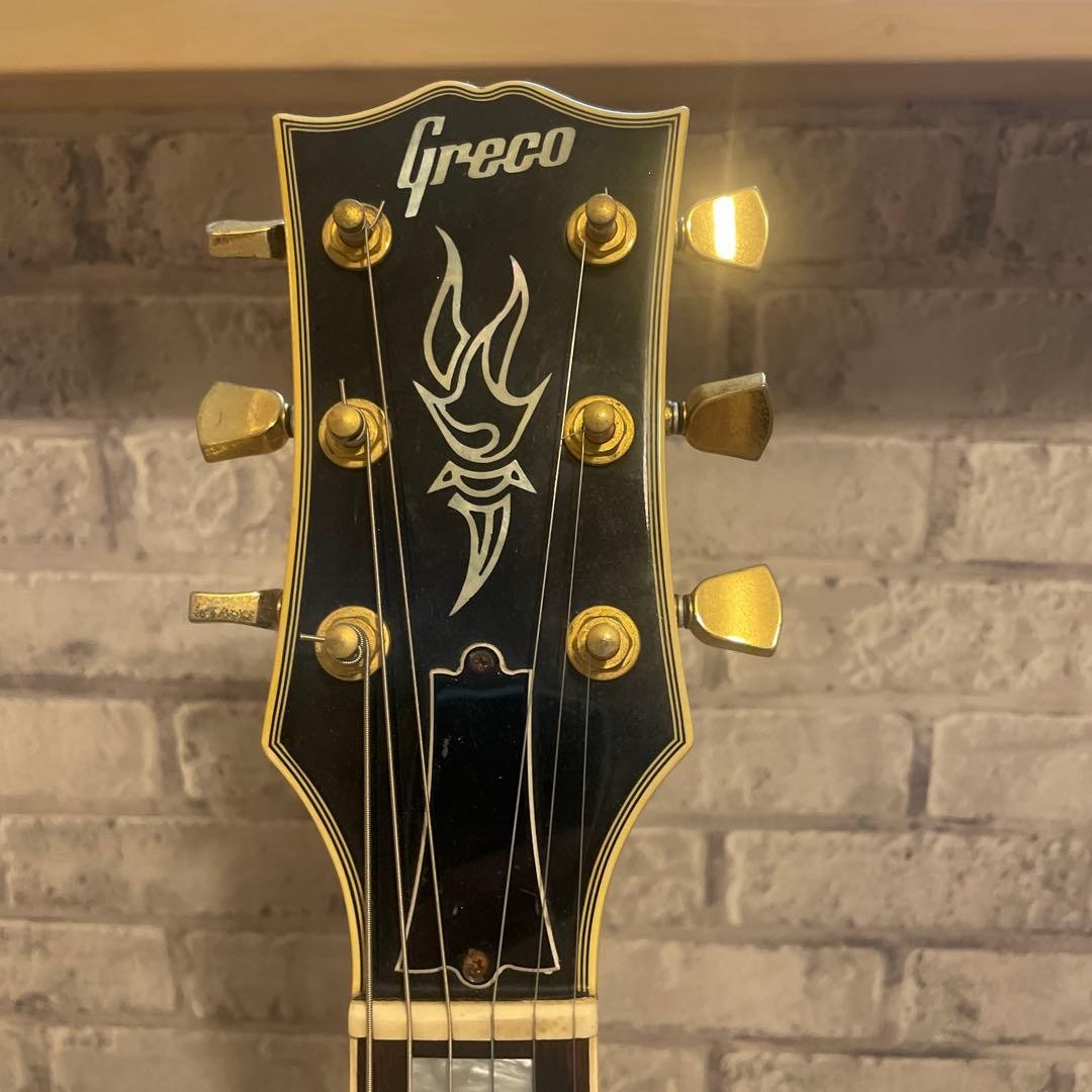 Greco エレキギター　レスポールシェイプ 1990 Greco EGC-600 Les Paul Black Fujigen