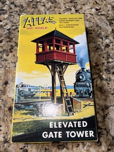 Atlas Elevated Gate Tower Kit Ho Scale 