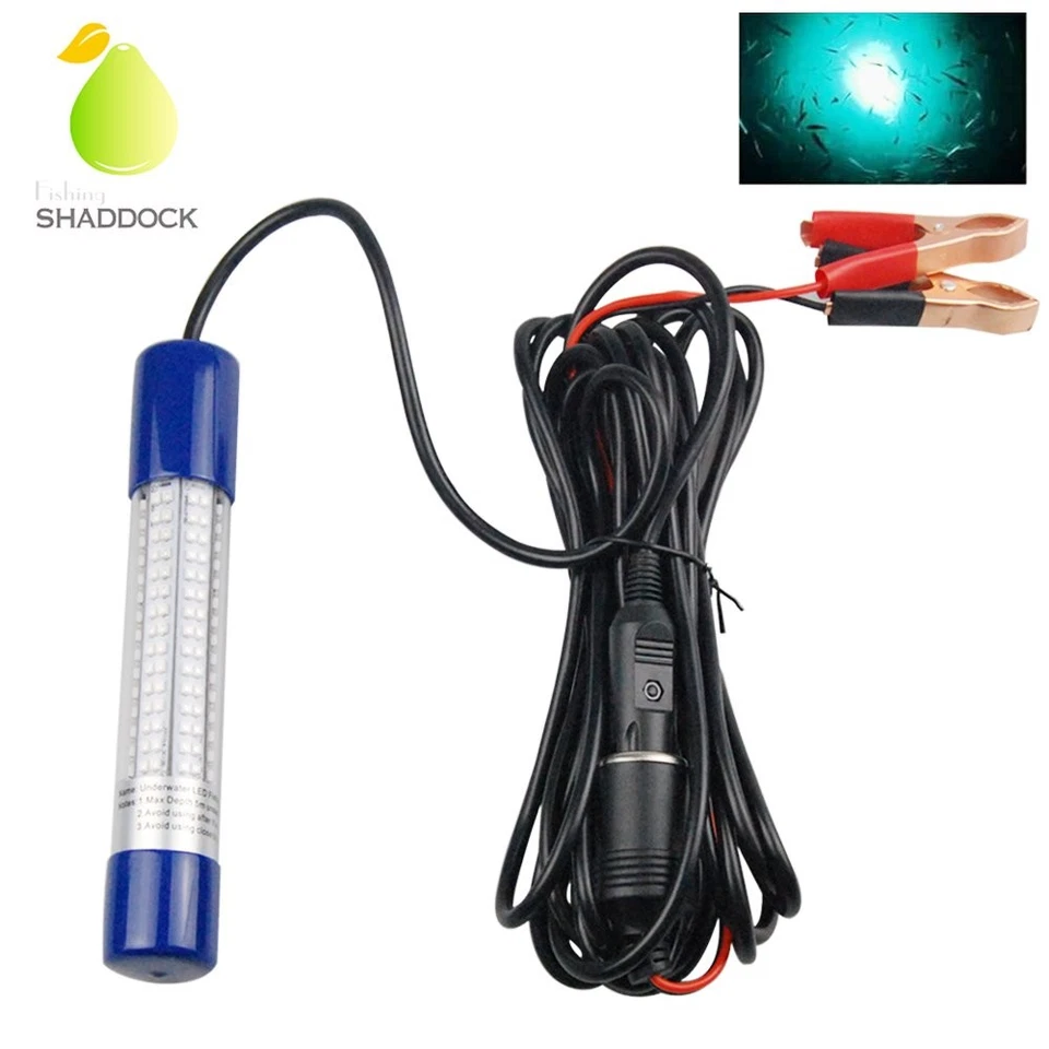 Jl Sport 12v-24v Luz de Pesca Subacuática Súper Brillante 180 Lámpara LED Señuelo Cebo Fi Foto 2 de 4