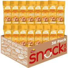 , Honey Roasted Peanuts,1.375 Oz Bag, 36 Pack 