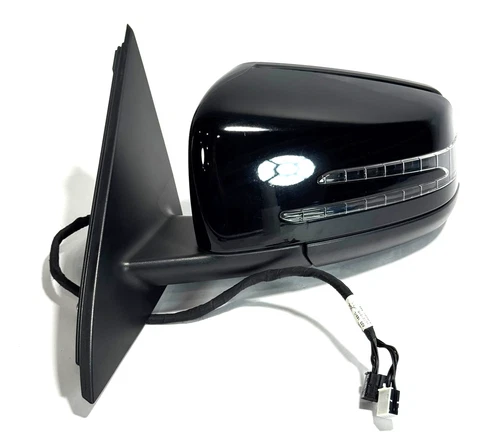 📌 2015-2020 MERCEDES BENZ GLA250 X156 FRONT LEFT EXTERIOR MIRROR BLACK OEM
