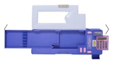 Brand new Smiggle Hardtop Pencil Case With Calculator & Sharpener