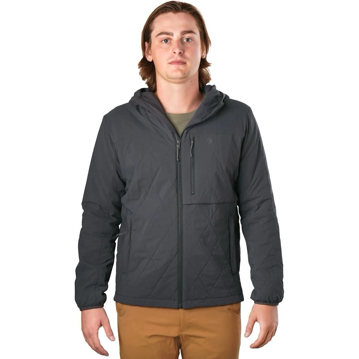 Duck Camp Airflow Insulated Hooded Jacket Mens Small Gray Charcoal
Opens in a new window or tab
