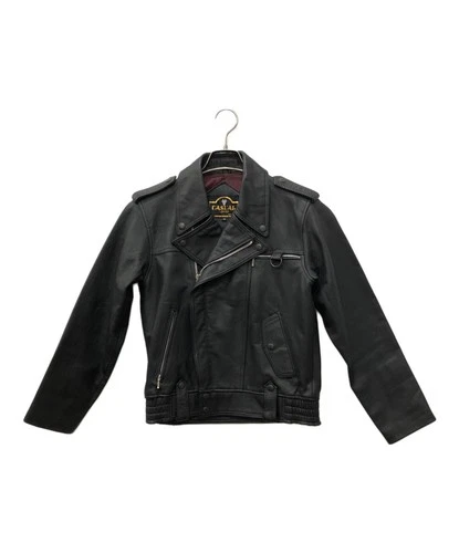 casual leather Leather Jacket Made in Japan Men's Size M Black video thumbnail