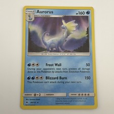 2018 Pokemon - Sun & Moon: Forbidden Light Aurorus #28/131 Holo Light Play on eBay