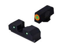 3-Dot Tritium Night Sights, Fits Glock Gen 1 – 5 +MOS Pistols, Dual Illuminat...