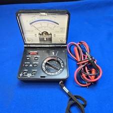 Vintage Micronta 25 Range Folding Multi-Tester 22-211A with test leads TESTED