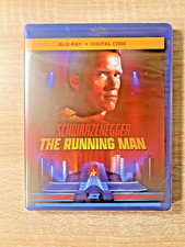 The Running Man Blu-ray 1987 Arnold Schwarzenegger Sci-Fi Stephen King Movie NEW