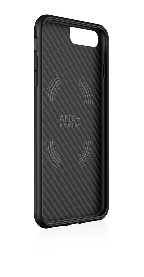 Funda rígida para teléfono Evutec iPhone 8 Plus de carbono de alta resistencia (negra) y montaje de ventilación gratuito Foto 4 de 4
