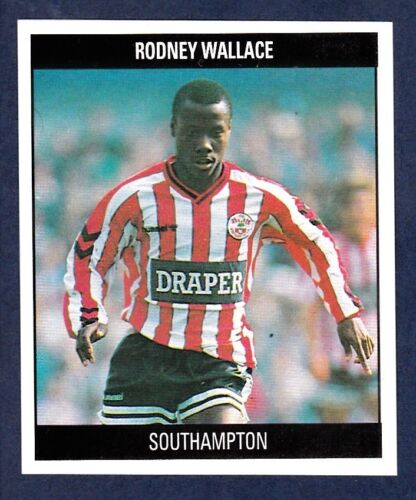 ORBIS 1990 FOOTBALL COLLECTION-#W36-SOUTHAMPTON-RODNEY WALLACE - Picture 1 of 1