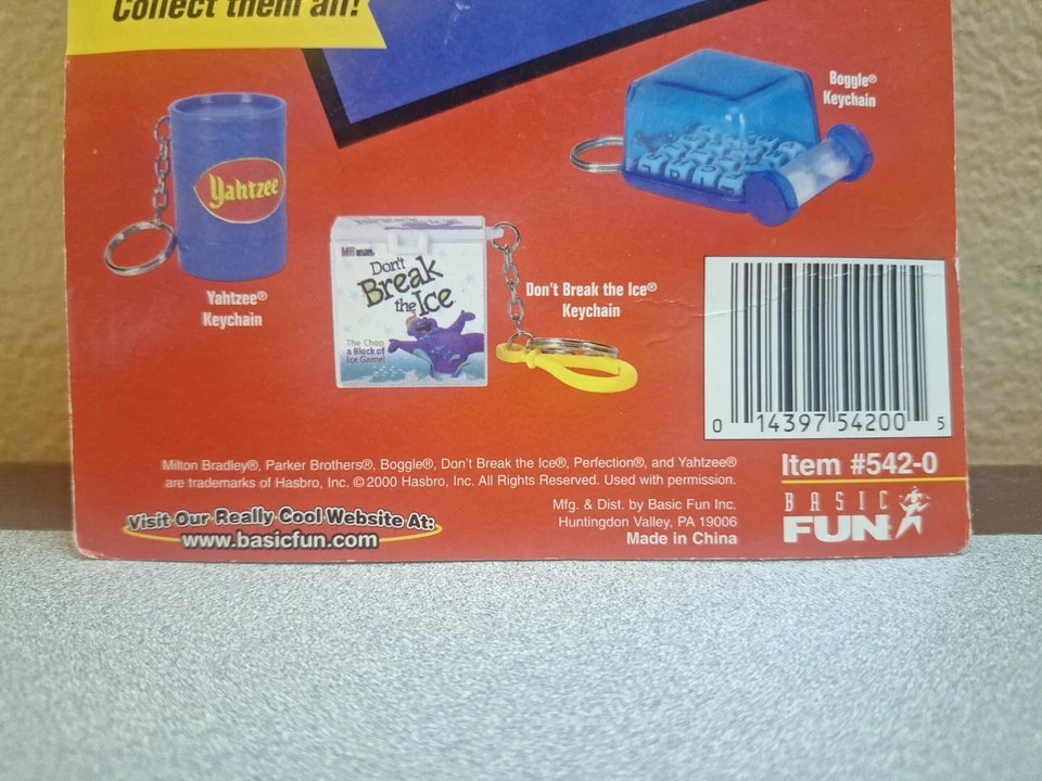 Mini Perfection Game Keychain Basic Fun Mini Game RARE Complete Unopened - Image 4 of 4