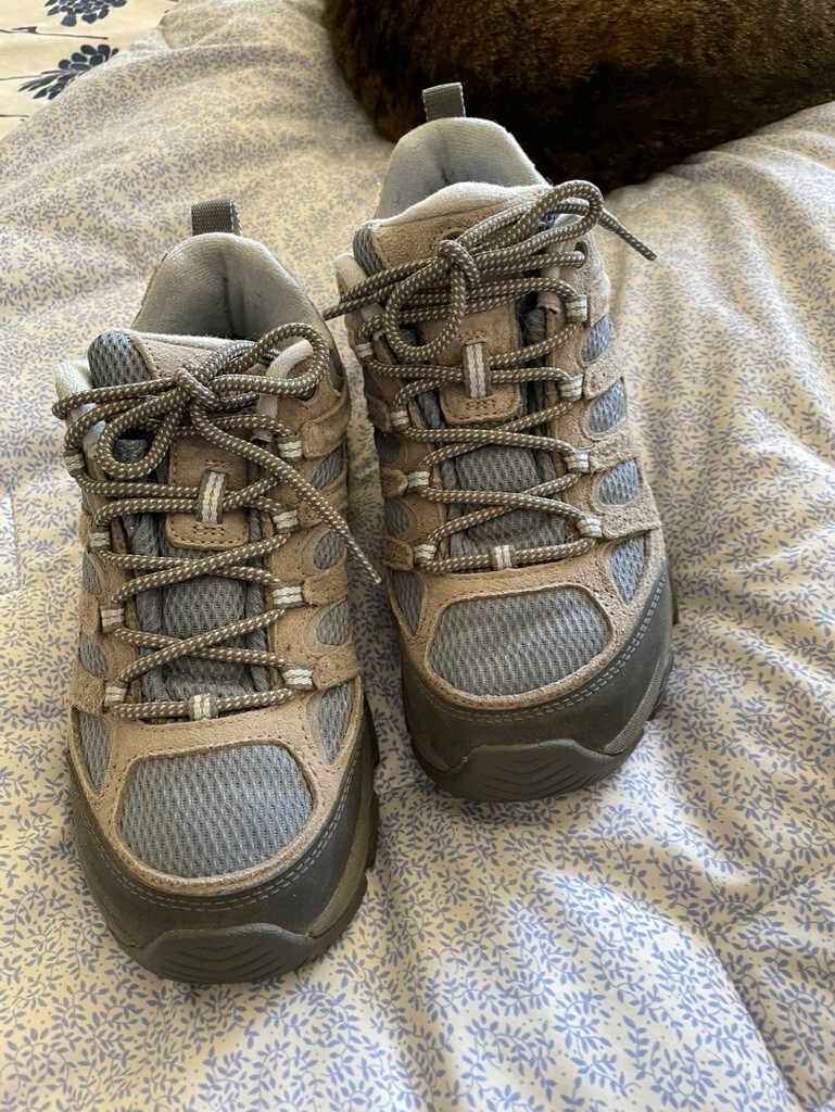 Scarpa da trekking Merrell donna Moab 3 impermeabile comoda altitudine taglia 8 USA