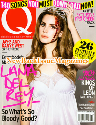 UK Q 2/12,Lana Del Rey,February 2012,British,in USA,*BRAND NEW*,*LAST ONE*