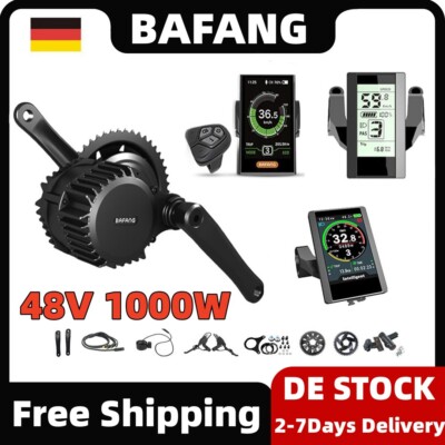 BAFANG BBSHD 48V 1000W 68mm 8FUN Mid Drive Motor Conversion Kits DPC18 800S 850C