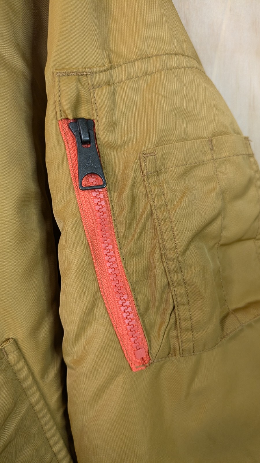 Jordan Flight MA-1 Bomber Jacket Womens Size Small Reversible Pilot Loose Fit  thumbnail 5