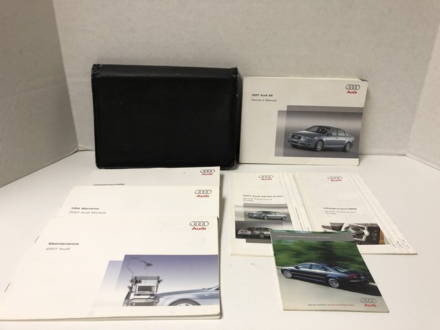 2007 AUDI A6 OWNERS MANUAL | eBay