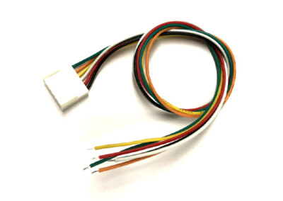 2.54mm KF2510 6-pin female housing connector socket 30cm wire PCB board x 20