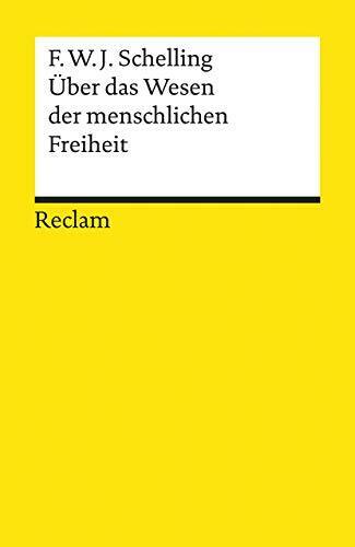 UBER DAS WESEN DER MENSCHLICHEN FREIHEIT. By Friedrich Wilhelm Joseph Von Mint - Picture 1 of 1