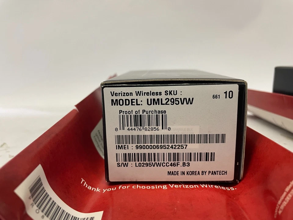 Lote de 2x Módem Verizon Pantech UML295VWQ UML295VM USB 4G LTE Negro Foto 4 de 4