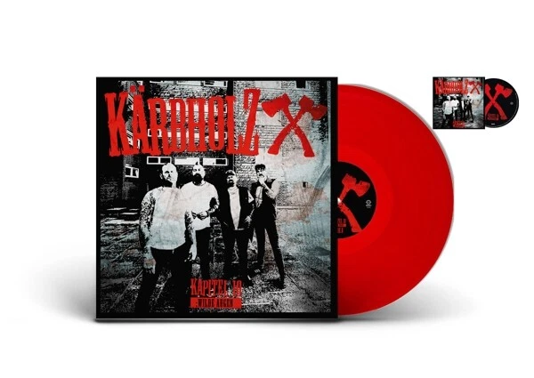 KÄRBHOLZ - KAPITEL 10: WILDE AUGEN (LP/TRANSPARENT RED)   VINYL LP+CD NEU - Bild 1 von 1
