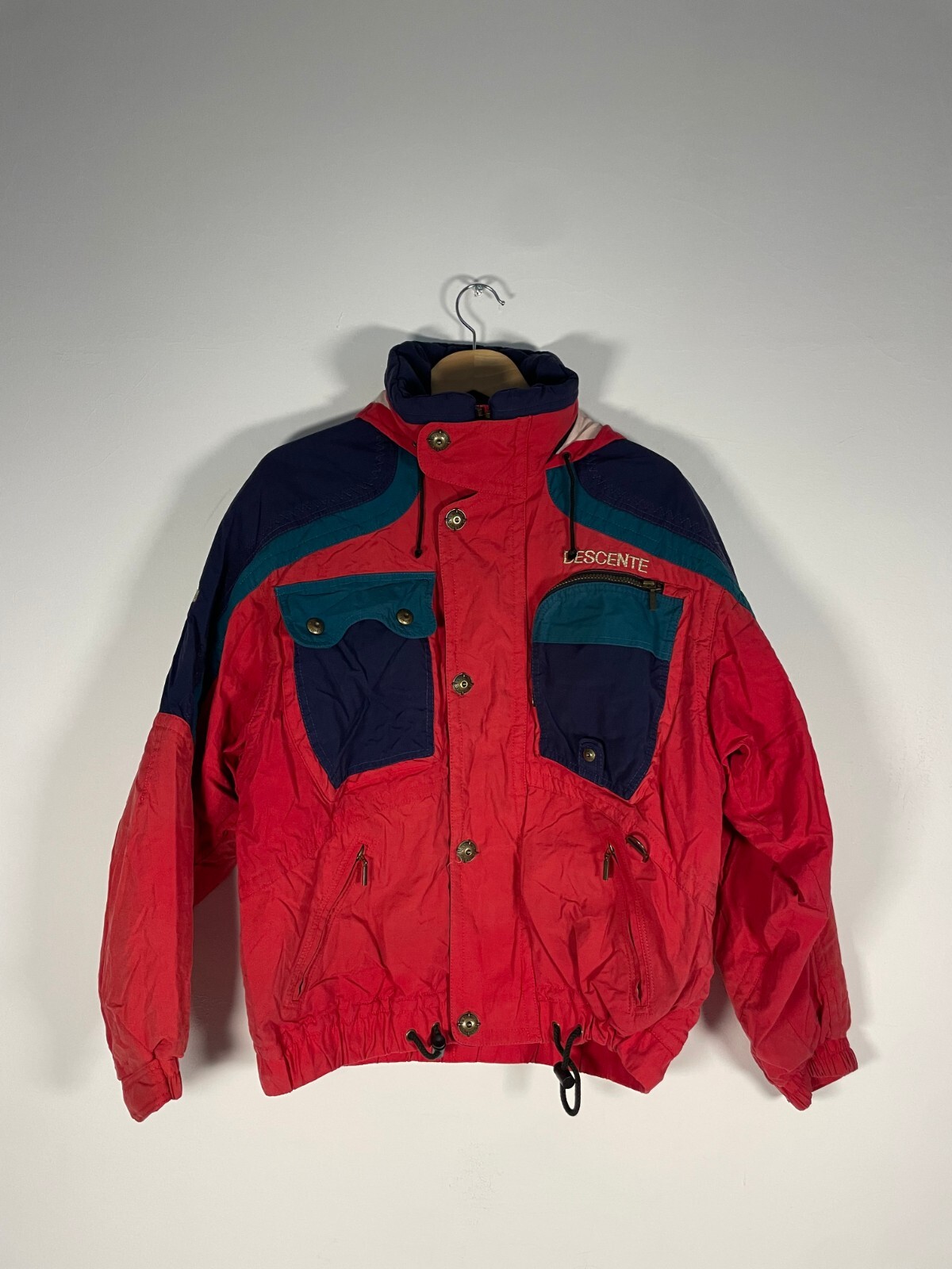 Vintage Descente Ski Jacket Size S Fits M-L Retro Winter Coat  