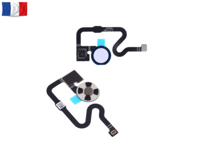 Für GOOGLE Pixel 3A Flachbandkabel Home Button Sensor Fingerabdruck Weiß