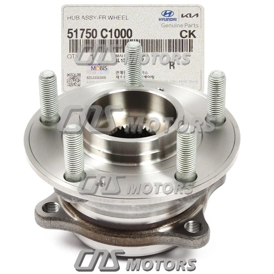 ⭐GENUINE⭐ FRONT Wheel Hub & Bearing for 2015-2023 Hyundai & Kia 51750C1000 Foto 4 de 4