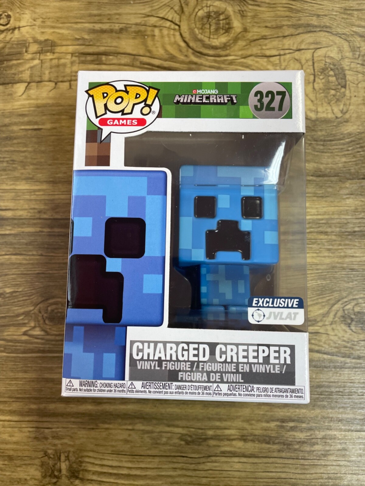 Funko Pop! Minecraft Charged Creeper #327 Gamestop Exclusive