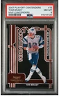 2007 PLAYOFF CONTENDERS #13  TOM BRADY MVP CONTENDERS, PSA 8 NM-MT, 593/1000