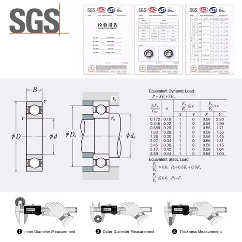 Metal Shielded Flange Ball Bearings 6900 6901 6902 6903 6904 6905 6906 6907 6908 - Picture 2 of 33