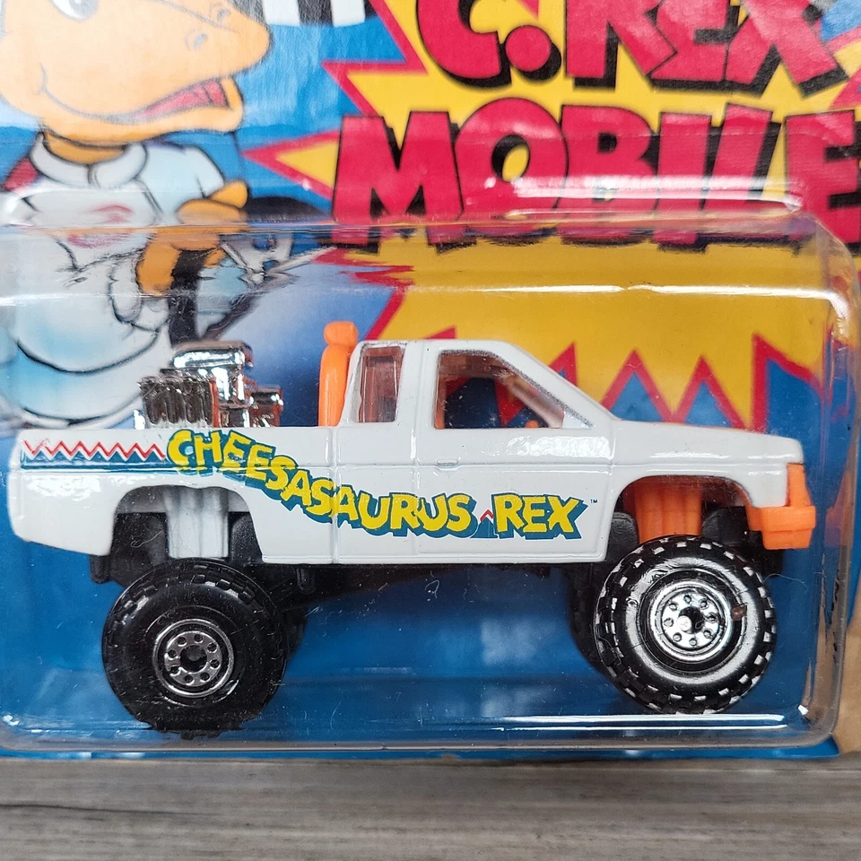 Camión Nissan móvil Hot Wheels KRAFT C.Rex tarjeta sin perforar pero dañada Foto 4 de 4