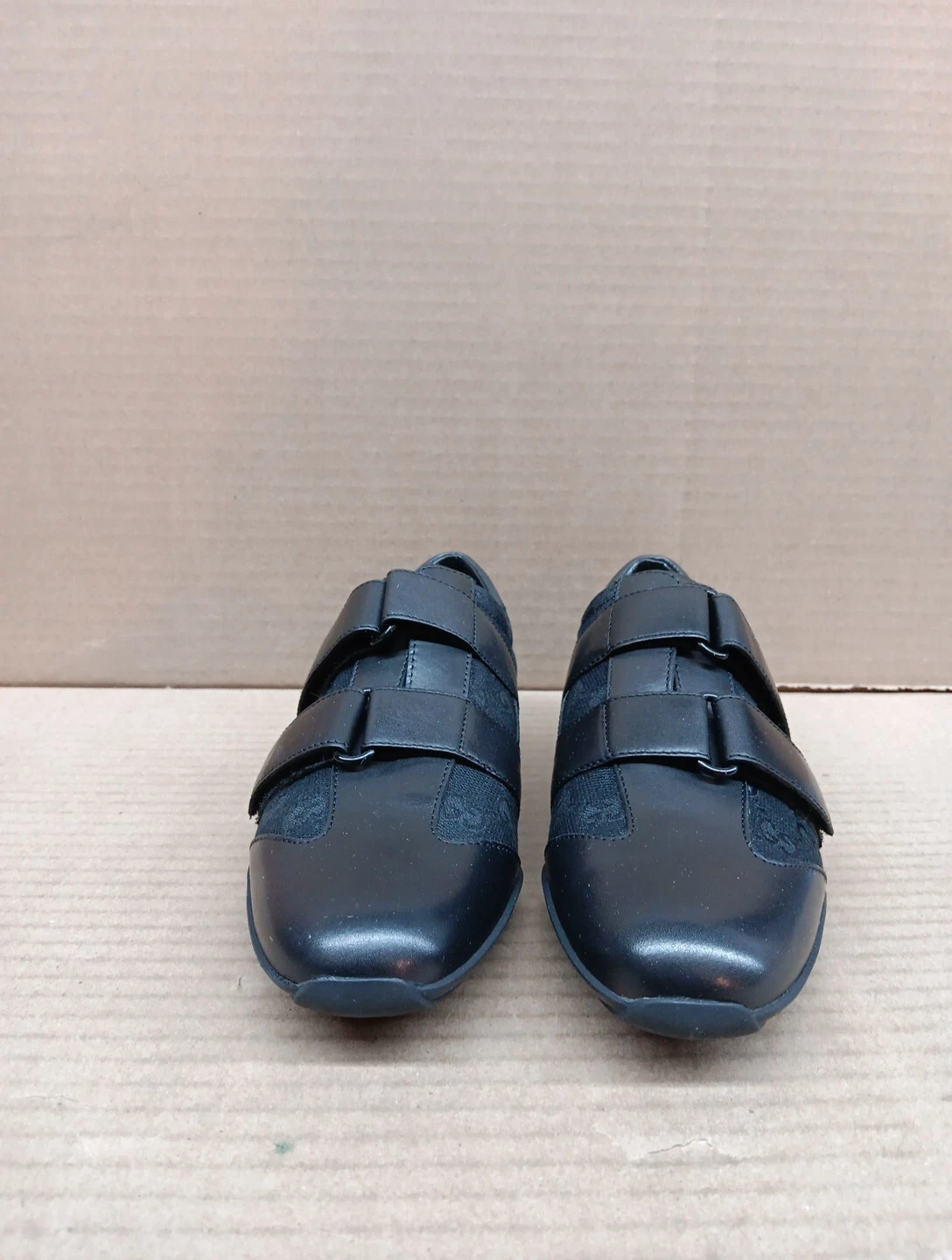 Gucci Pelle S Gomma Homme Style   121830 a3n30, Nero, Eur Taille 35 / Taille 5
