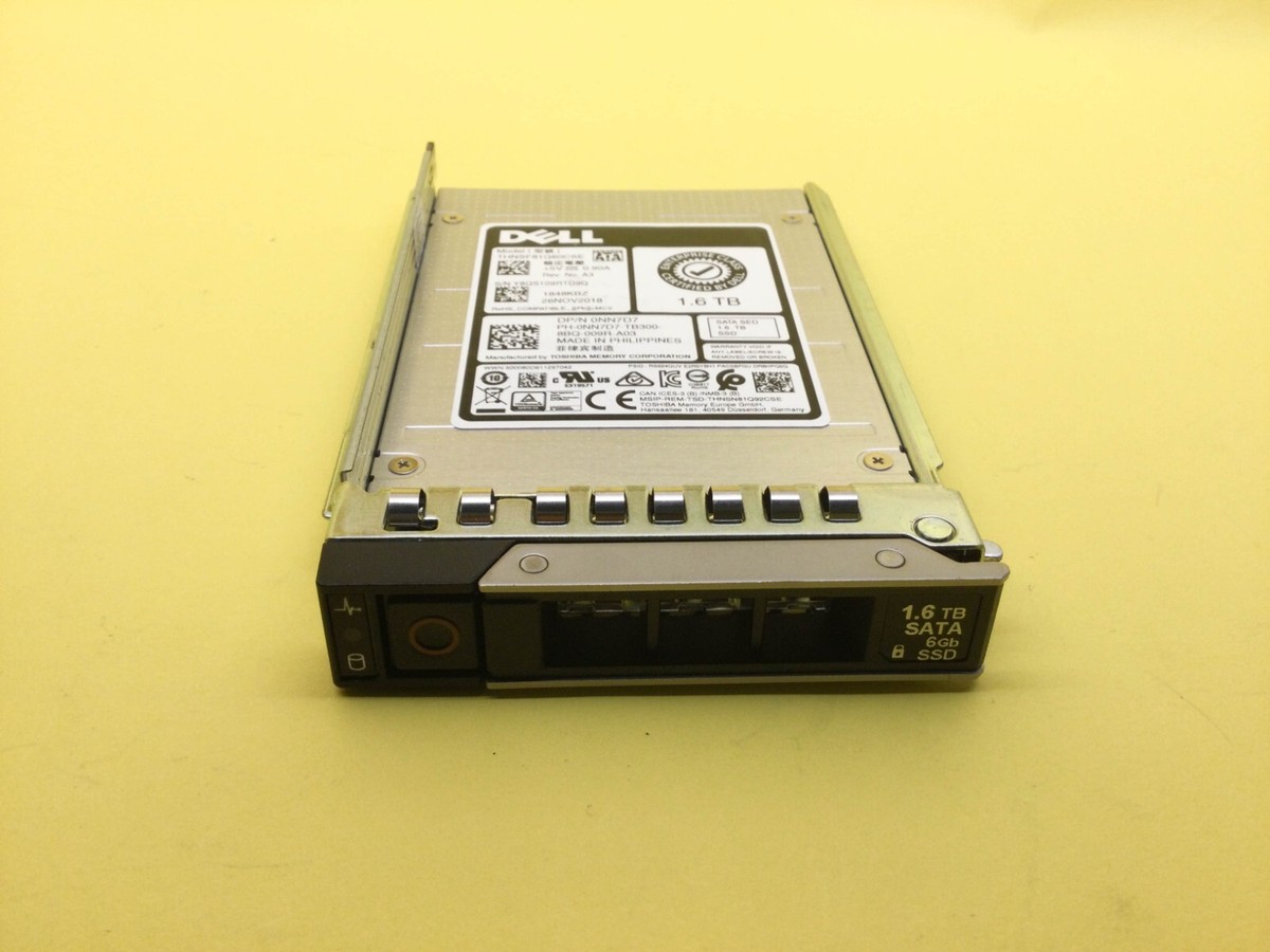 NN7D7 Dell 1.6TB SATA 6Gb/s SED Mixed Use 2.5'' SSD 0NN7D7