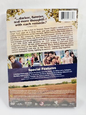 Shameless: The Complete Third Season DVD, 2013 883929278657| eBay