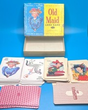 Vintage Old Maid Card Game Lot 1959 Circus Edition  1960 Whitman Card Game