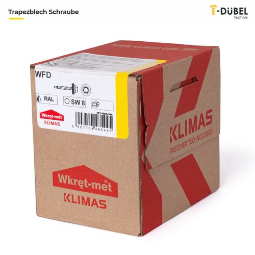 Trapezblech Schrauben RAL 7016 - ANTHRAZITGRAU Bohrschraube Dach Holz BIT Gratis - Bild 3 von 5