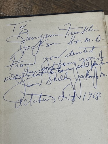 The practical medicine series 1907 Vol III Benjamin Franklin Jackson Inscription - Picture 2 of 13