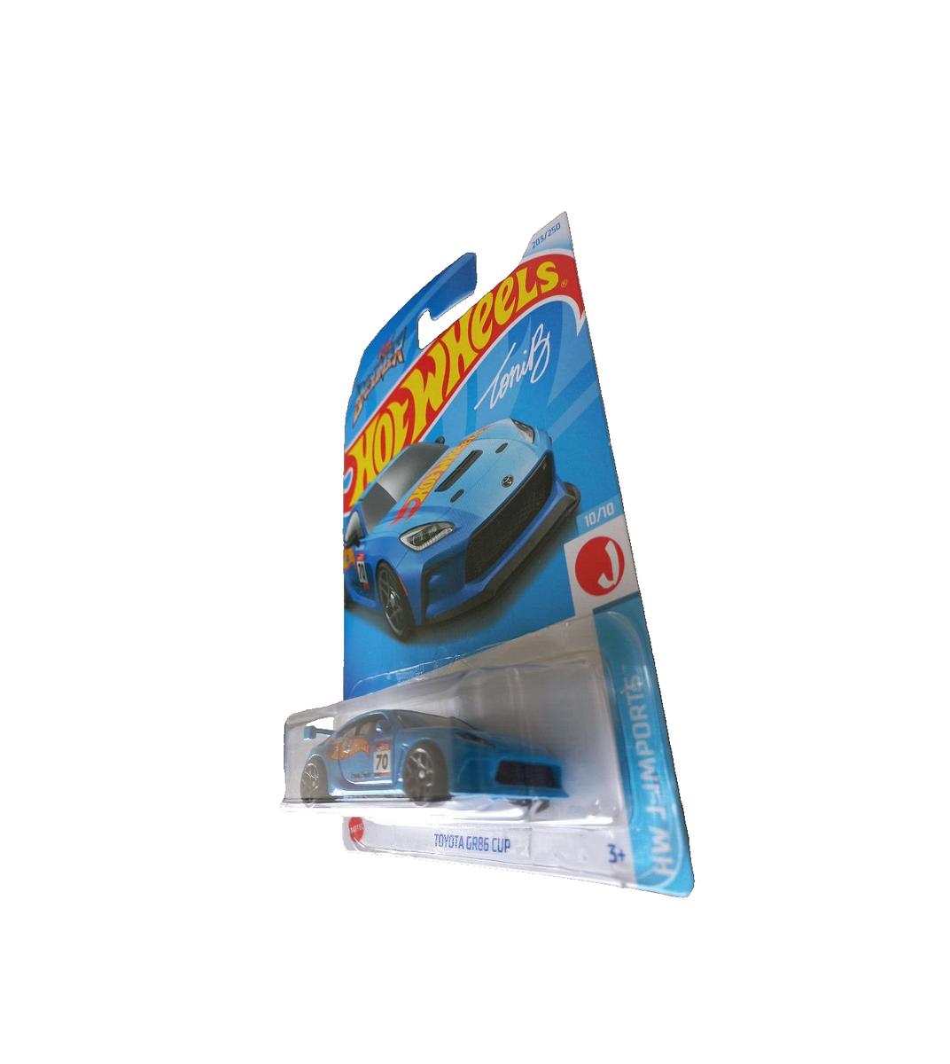 Hot Wheels Toyota GR86 Cup Blau - 1:64 Modellauto, J-Imports Serie